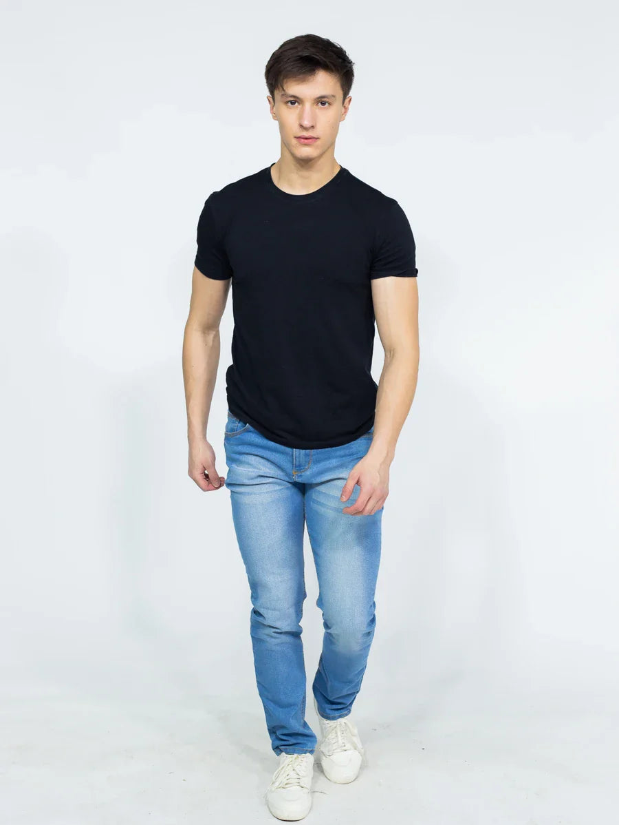 Calça Denim Slim Masculina Premium