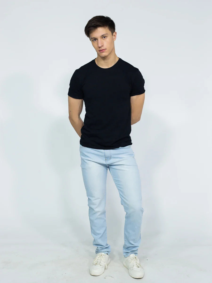 Calça Denim Slim Masculina Premium