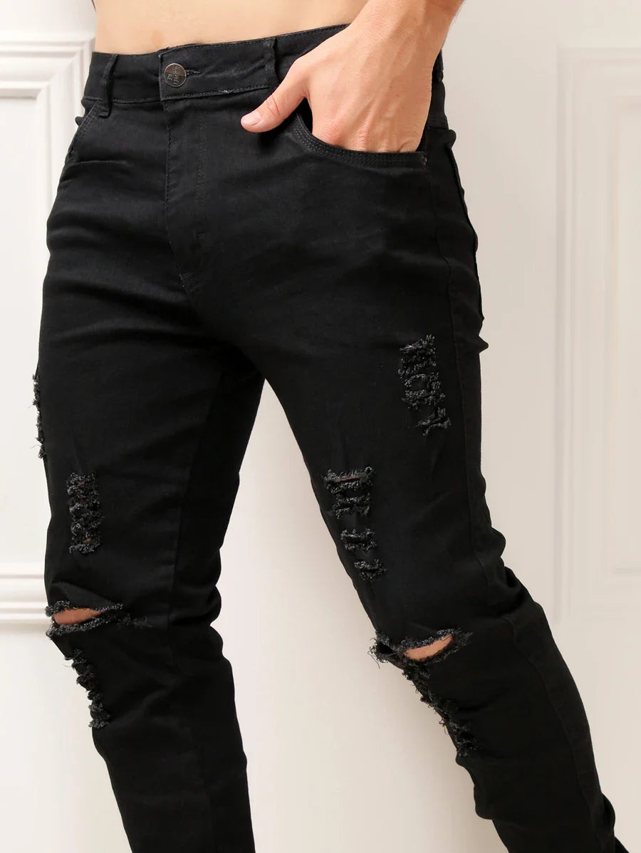 Calça Denim Skinny Elastano Premium
