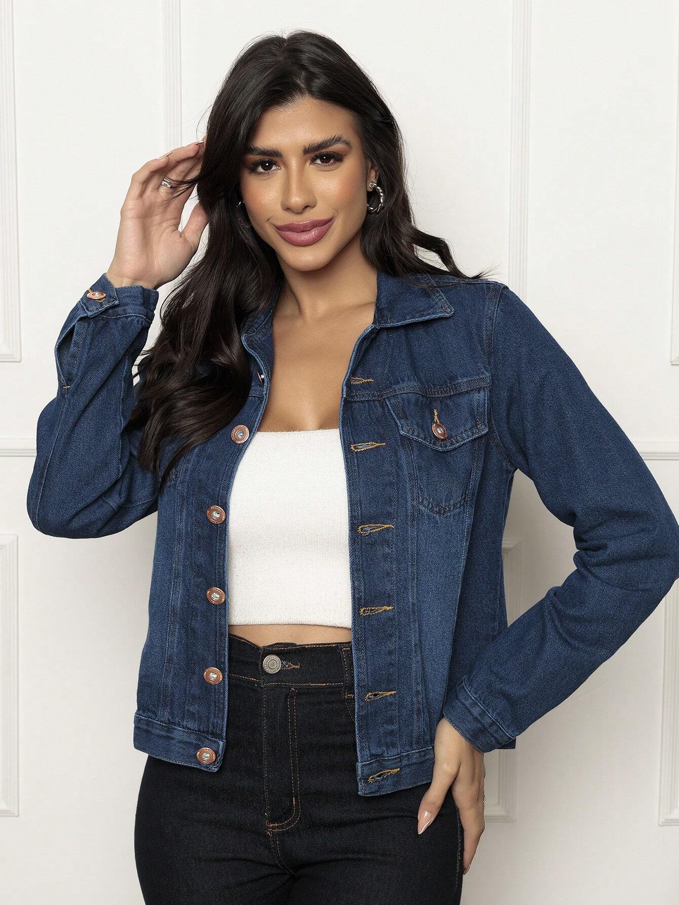 Jaqueta Jeans Feminina Premium