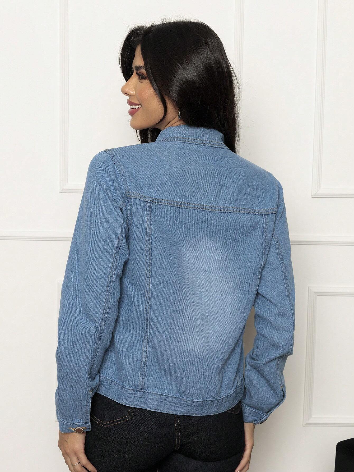 Jaqueta Jeans Feminina Premium