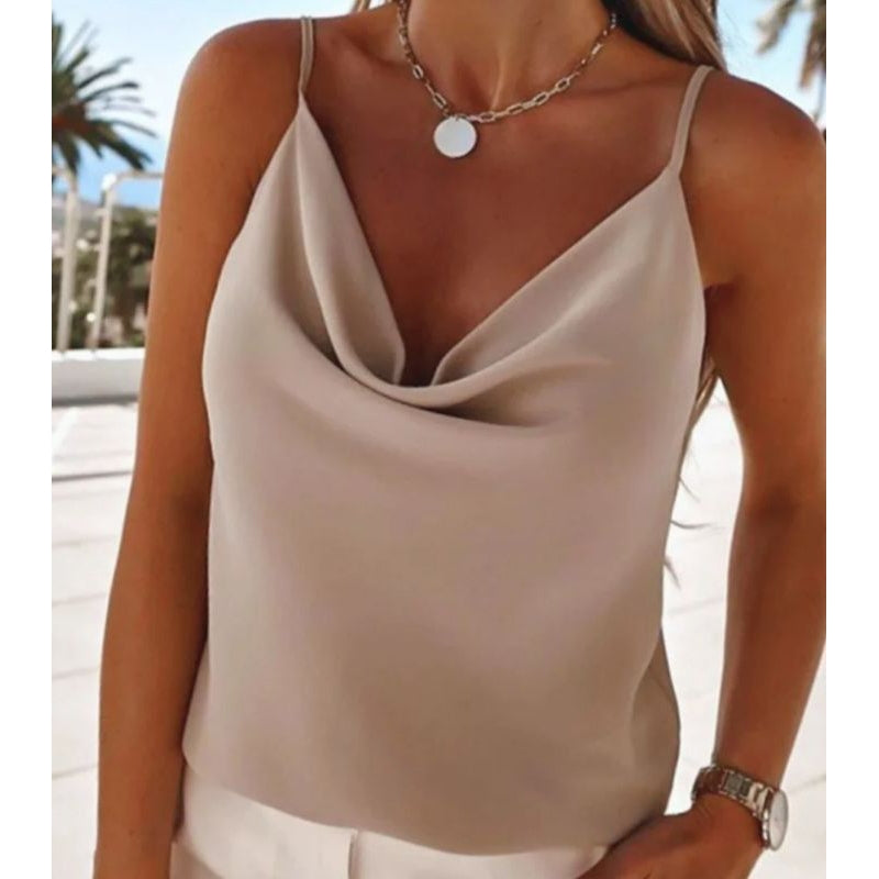 Regata Elegante Alça Fina