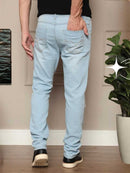 Calça Denim Masculina Com Elastano Skinny Premium