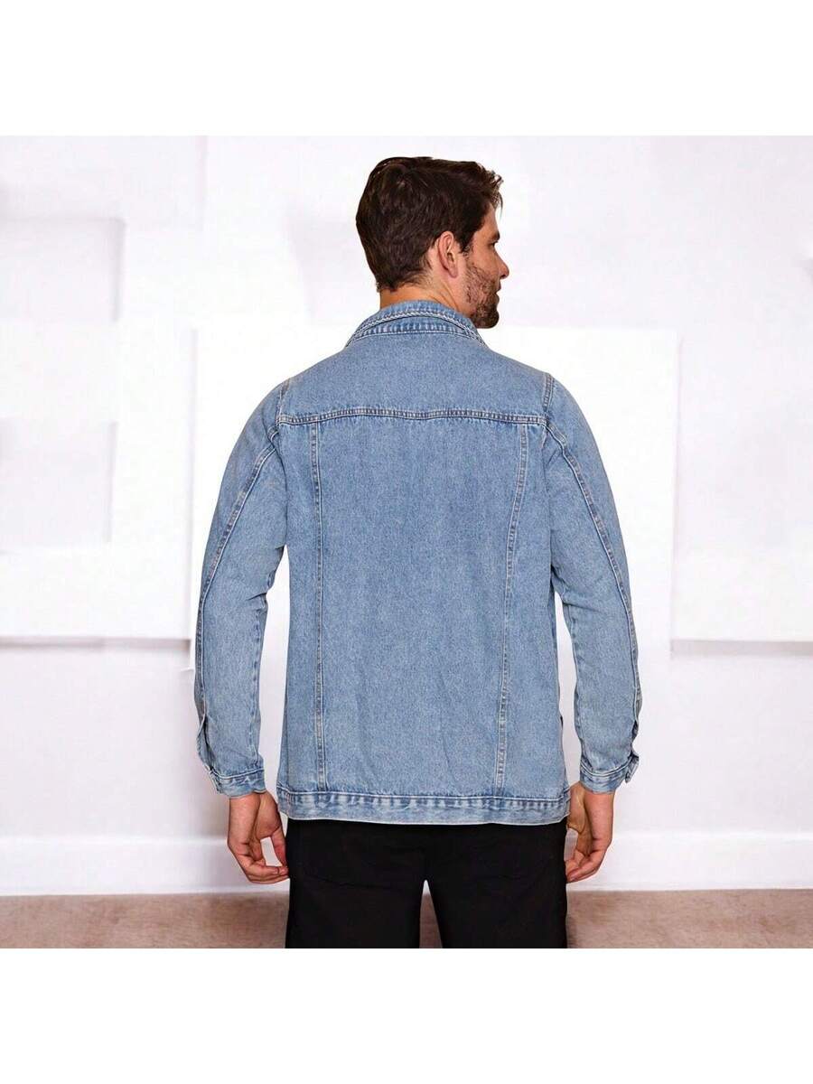Jaqueta Jeans Masculina Premium