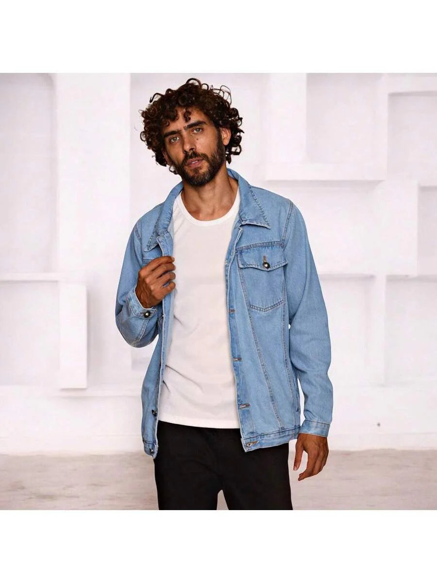 Jaqueta Jeans Masculina Premium
