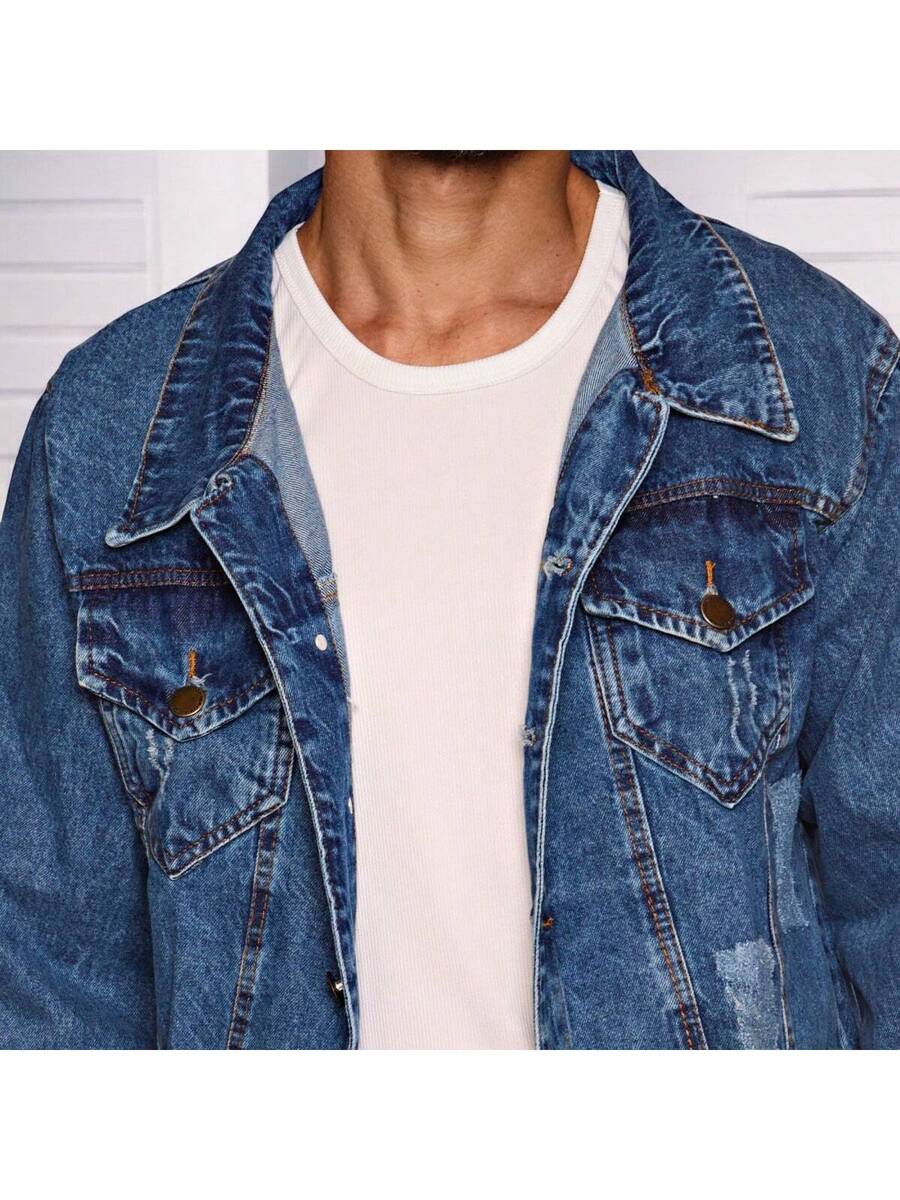 Jaqueta Jeans Masculina Premium