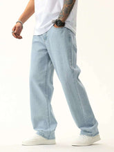 Calça Jeans Denim Baggy Larga Premium