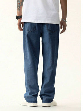 Calça Jeans Denim Baggy Larga Premium