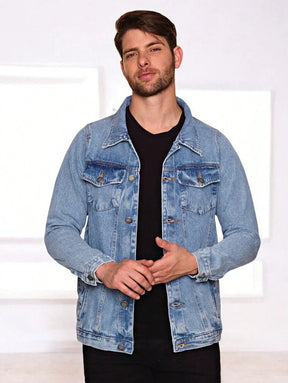 Jaqueta Jeans Masculina Premium