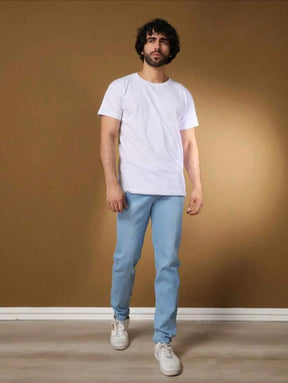 Calça Jeans Básica Masculina Elastano Premium