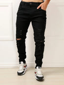 Calça Denim Skinny Elastano Premium