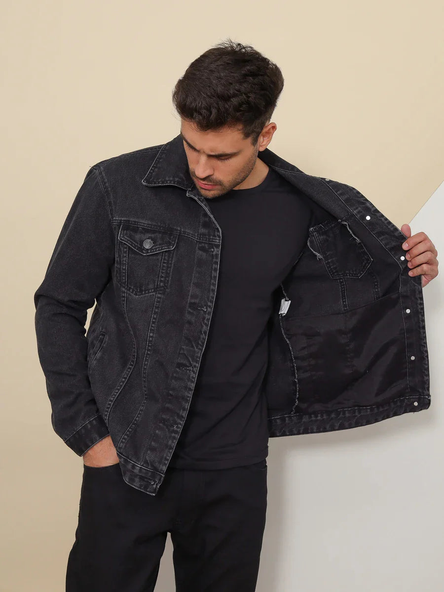 Jaqueta Masculina Jeans Premium