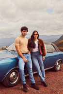 CALÇA FEMININA RETA NEW PUSH UP CHAPA BARRIGA PREMIUM