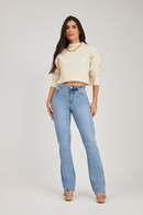 Calça Jeans Feminina Boot Cut Premium