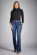 Calça Jeans Feminina Boot Cut Premium