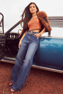 CALÇA JEANS WIDE LEG INTENSITY PUÍDOS PREMIUM