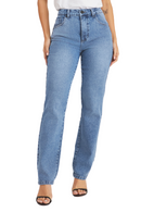 CALÇA FEMININA RETA NEW PUSH UP CHAPA BARRIGA PREMIUM