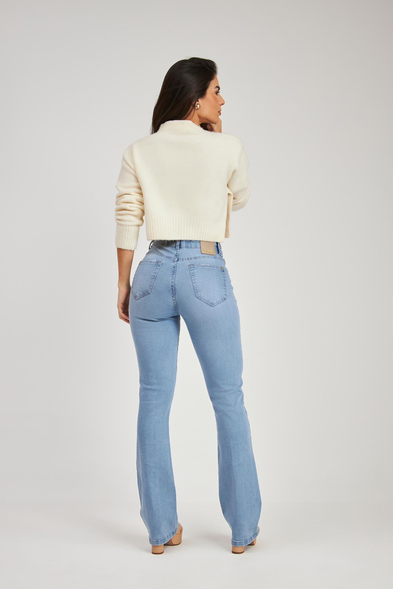 Calça Jeans Feminina Boot Cut Premium