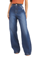 CALÇA JEANS WIDE LEG INTENSITY PUÍDOS PREMIUM