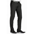 Calça Social Slim de Luxo Masculina Executiva Alfaiataria Oxford
