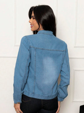 Jaqueta Jeans Feminina Premium