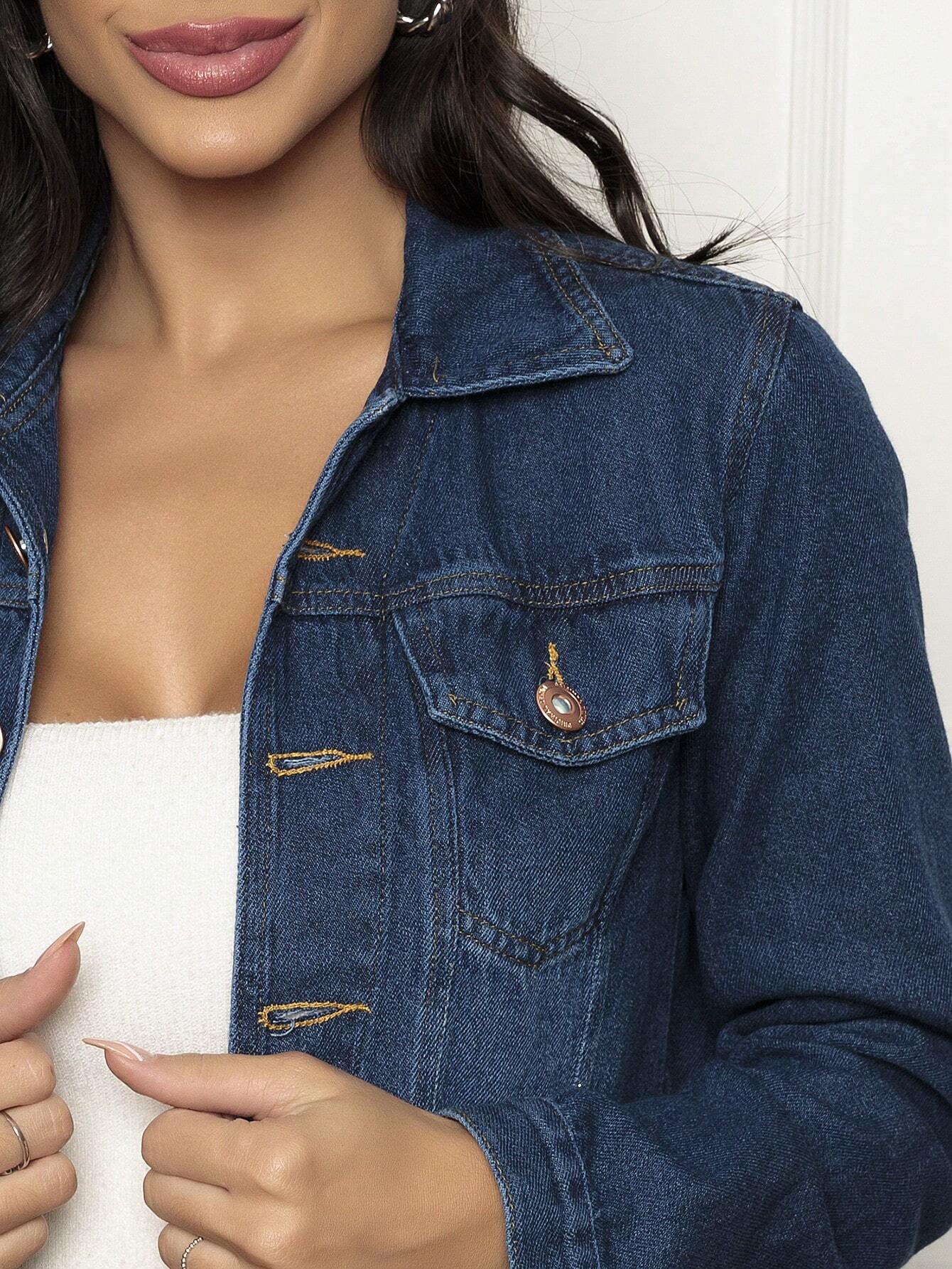 Jaqueta Jeans Feminina Premium