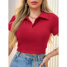 Blusa com Manga Curta
