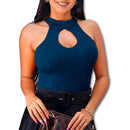 Regata Gola Alta Decote Gota