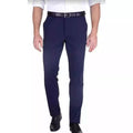 Calça Social Slim de Luxo Masculina Executiva Alfaiataria Oxford