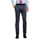 Calça Social Slim de Luxo Masculina Executiva Alfaiataria Oxford