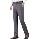 Calça Social Slim de Luxo Masculina Executiva Alfaiataria Oxford