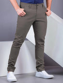 Calça Masculina Sport Fino Social Sarja Com Elastano Slim