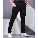 Calça Masculina Sport Fino Social Sarja Com Elastano Slim