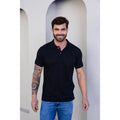 Camisa Polo Masculina Tricô Tricotada Premium Com Botão Old Money