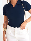 Blusa Gola Polo Social de Algodão