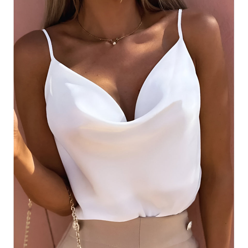 Regata Elegante Alça Fina