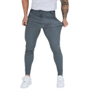 Calça Social Masculina Legging Bengaline Skinny Slim Fit