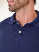 Camisa Polo Masculina Tricô Tricotada Premium Com Botão Old Money