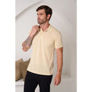 Camisa Polo Masculina Tricô Tricotada Premium Com Botão Old Money