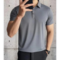 Camisa Polo Masculina em Tecido Gelado Com Elastano Premium