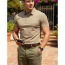 Camisa Polo Masculina em Tecido Gelado Com Elastano Premium