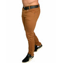 Calça de Sarja Brim Masculina com Lycra Elastano Slim Esporte Fino Social Premium