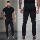 Calça Masculina Sport Fino Elastano Alfaiataria Social Slim Com Bolso Embutido